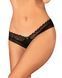 Трусики Obsessive Medilla crotchless thong XL/2XL