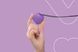 Мини-вибратор &laquo;Сердечко&raquo; FairyGasm PleasureStone violet, 9 режимов, на шнурке