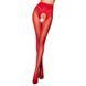 Эротические колготки Passion TIOPEN 006 3/4 (30 den), red, с вырезом, имитация трусиков