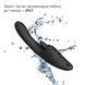 Смарт-вибратор Zalo Ares Obsidian Black, подогрев, 3 мотора, язычок для клитора, стимуляция точки G