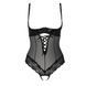 Боді з відкритими грудьми Passion Exclusive NORTH BODY L/XL, black