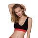 Спортивный топ на широких бретелях Passion PS003 TOP XL, black