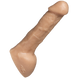 Фалоімітатор Doc Johnson - 7 Inch Perfect Erect Cock, велика головка, Vac-U-Lock