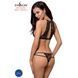 Сексуальный комплект белья JADE SET black S/M - Passion Exclusive