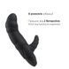 Вібратор рельєфний Adrien Lastic Typhoon Black зі стимуляцією точки G, два мотори
