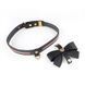 Поводок LOCKINK SEVANDA Love Heart Butterfly Leather Collar Set - Black