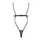 Боди-монокини с открытой грудью Passion DIABOLINA BODY S/M, black