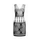 Бодистокинг мини-платье с бабочками Passion BS090 One Size black