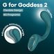 Вагинально-клиторальный вибратор Satisfyer G for Goddess 2 Bottle Green, 2 мотора