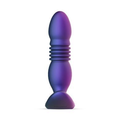 Анальная пробка с вибрацией и пульсацией Hueman - Supernova Thrusting Buttplug