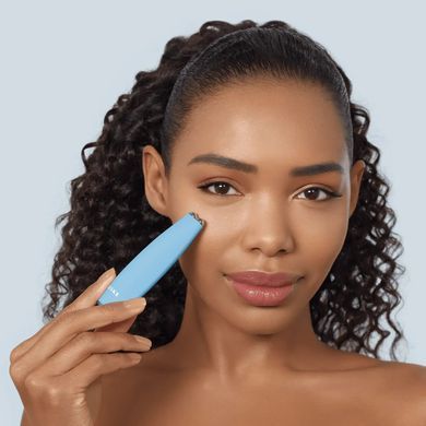 Мікрострумова ручка для підтяжки шкіри обличчя GESKE MicroCurrent Face-Lift Pen 6в1 aquamarine