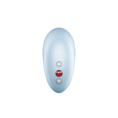 Вакуумный стимулятор Fun Factory Intense Sky Blue, 11 режимов работы, перезаряжаемый
