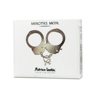 Наручники металлические Adrien Lastic Handcuffs Metallic