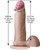 Фаллоимитатор Doc Johnson The Realistic Cock 6 inch White &mdash; ULTRASKYN, Vack-U-Lock, диаметр 4,3 см