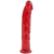 Фаллоимитатор Doc Johnson Jelly Jewels Dong & Suction Cup Red, диаметр 3,6см, антибактериальный ПВХ