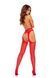 Эротические колготки-бодистокинг Passion S032 red