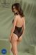 Боди Passion DROSERA BODY black, XXL/XXXL, высокие вырезы, верх на завязках