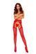Эротические колготки-бодистокинг Passion S032 red