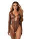 Боди Obsessive Soranna long-sleeved teddy 2XL/3XL