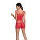 Бодистокинг мини-платье с бабочками Passion BS090 One Size red