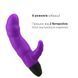 Вібратор рельєфний Adrien Lastic Typhoon Purple зі стимуляцією точки G, два мотора