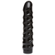 Дилдо Doc Johnson CodeBlack - 8 Inch Raging Vac-U-Lock із стимулювальним рельєфом, діаметр 3,8 см