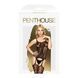 Бодистокинг с силуэтным рисунком и имитацией подвязок Penthouse - Miss Curvy Black XL