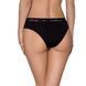 Трусики-сліпи з бавовни та еластаном Passion PS004 PANTIES L, black