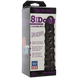 Дилдо Doc Johnson CodeBlack - 8 Inch Raging Vac-U-Lock із стимулювальним рельєфом, діаметр 3,8 см