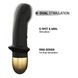 Вібратор Dorcel Mini Lover Black 2.0 перезаряджуваний, для точки G і масажу простати