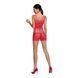 Бодистокинг мини-платье с бабочками Passion BS090 One Size red