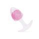 Анальная пробка Liebe Seele Icecream-shaped Crystal Anal Plug - Pink Medium