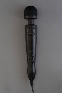 Вибромассажер DOXY Die Cast 3 Matt Black, очень мощный, питание 220В, металлический корпус