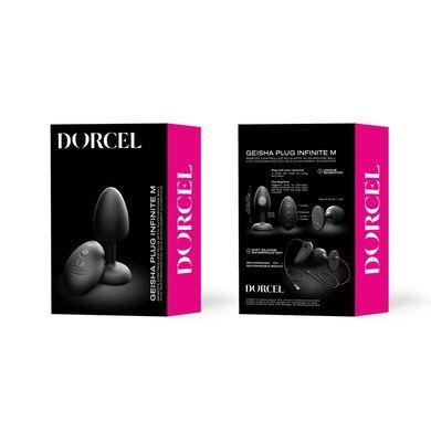 Анальная вибропробка Dorcel GEISHA PLUG INFINITE M