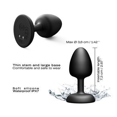Анальная вибропробка Dorcel GEISHA PLUG INFINITE M