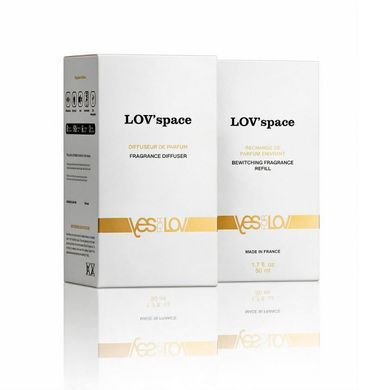 Ароматический диффузор YESforLOV LOV'space + рефил Bewitching Fragrance Refill, соблазнительный аромат