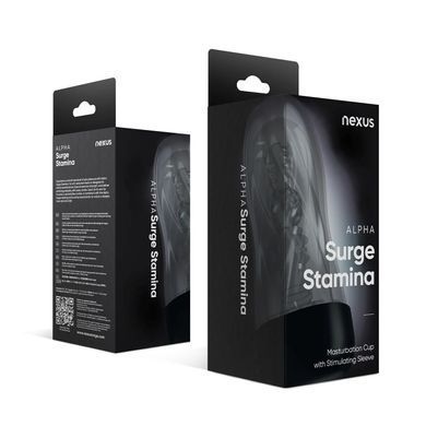 Рукав для мастурбатора Nexus Alpha Surge Stamina sleeve, можно использовать самостоятельно