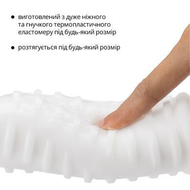 Мастурбатор Otouch DECOR 1-A, утолщенный TPE, эффект всасывания, спиральные выступы