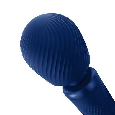 Вибромассажер Fun Factory VIM Vibrating Wand midnight blue, супермощный и легкий, до 6 часов работы
