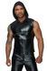 Мужская безрукавка с капюшоном Noir Handmade H062 Hooded Shirt, M, мокрый эффект