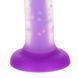 Светящийся в темноте фаллоимитатор ADDICTION Rave 8&Prime; Glow in the Dark Dildo Purple Confetti , 20,3 см