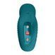 Накладной вибратор Fun Factory LAYA III Bottle Green, эффект постукивания пальцем