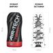 Мастурбатор Tenga Air-Tech TWIST Tickle Red с изменяемой тугостью обхвата, эффект глубокого минета