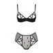 Эротический комплект с рисунком Passion LOVELIA BIKINI S/M, black