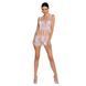 Бодистокинг мини-платье с бабочками Passion BS090 One Size white