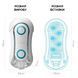 Мастурбатор Tenga Flip Orb &mdash; Blue Rush, з можливістю зміни тиску та стимулювальними кульками всереди