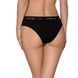 Трусики-сліпи з бавовни з еластаном Passion PS004 PANTIES M, black