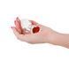 Стеклянная анальная пробка NS Novelties Crystal - Desires - Red Heart - Medium