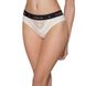 Трусики с широкой резинкой и кружевом Passion PS001 PANTIES ecru, size XL