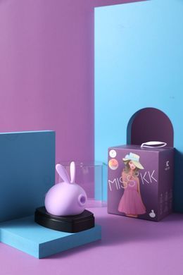 Вакуумный клиторальный стимулятор с вибрацией KISTOY Miss KK Purple